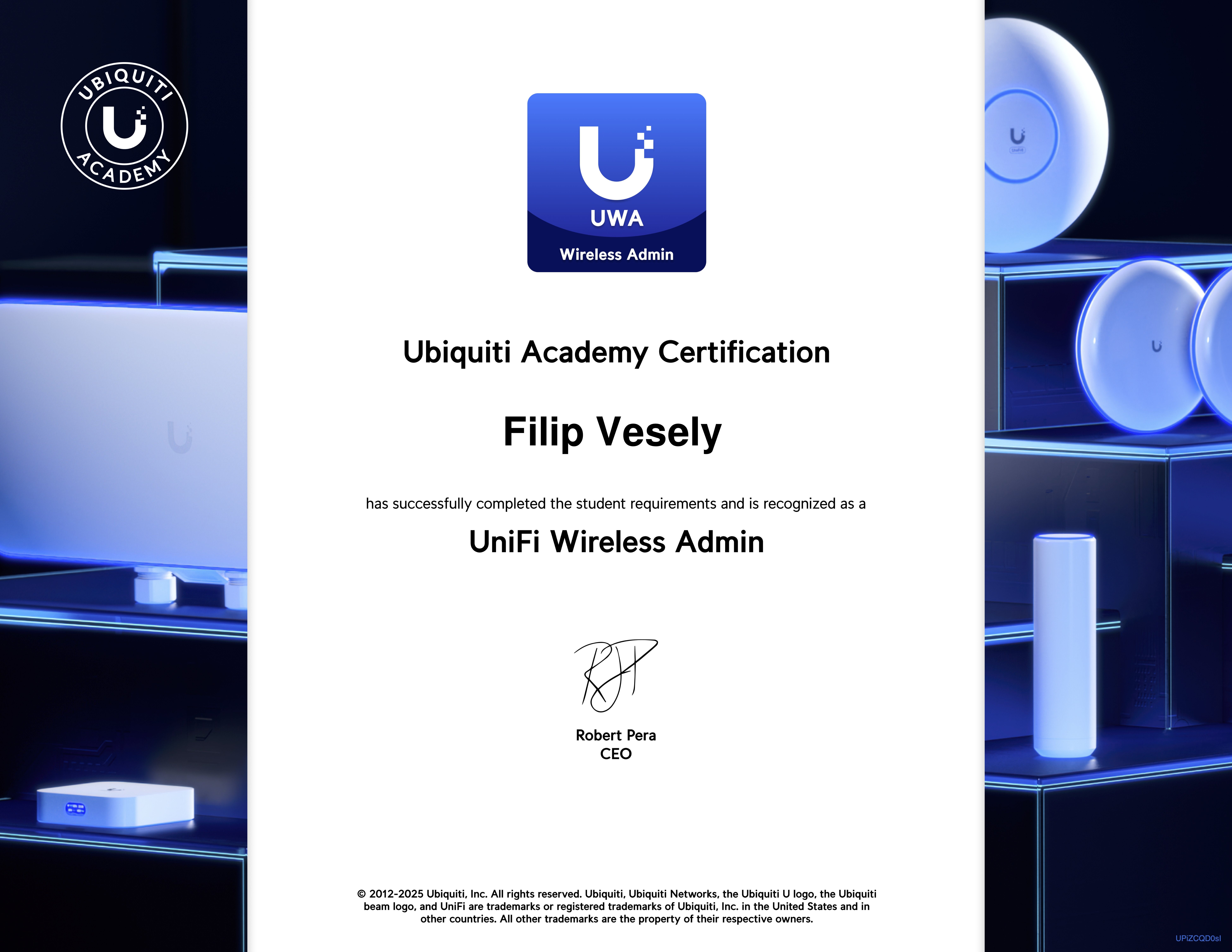 UniFi Wirelss Admin
